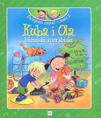 Książka - Kuba i Ola. Zaczynam czytać. Część 2