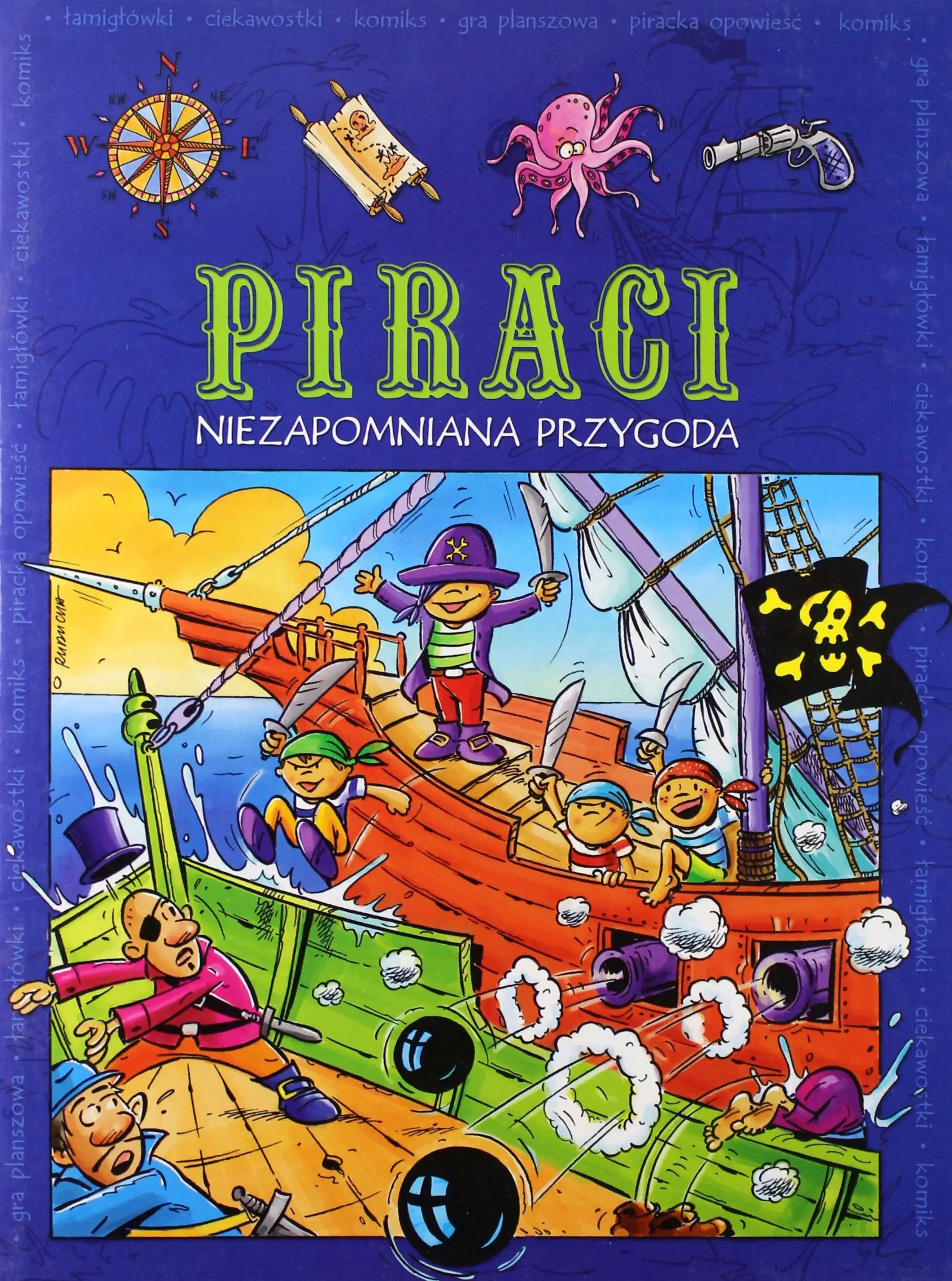 Książka - Piraci niezapomniana przygoda