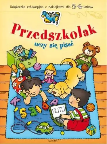 Książka - Przedszkolak uczy się pisać 5-6 lat