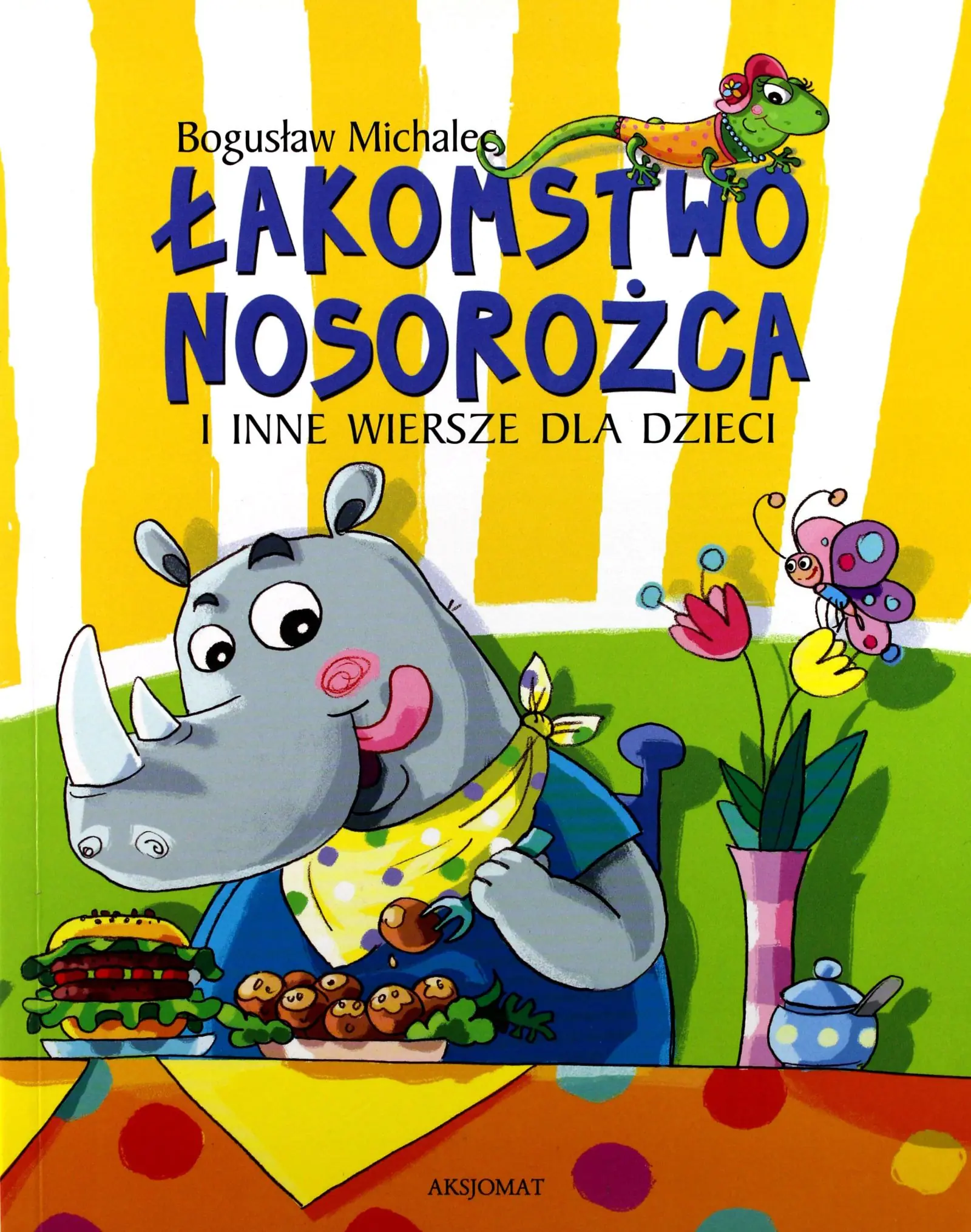 Książka - Łakomstwo nosorożca i inne wiersze dla dzieci BR