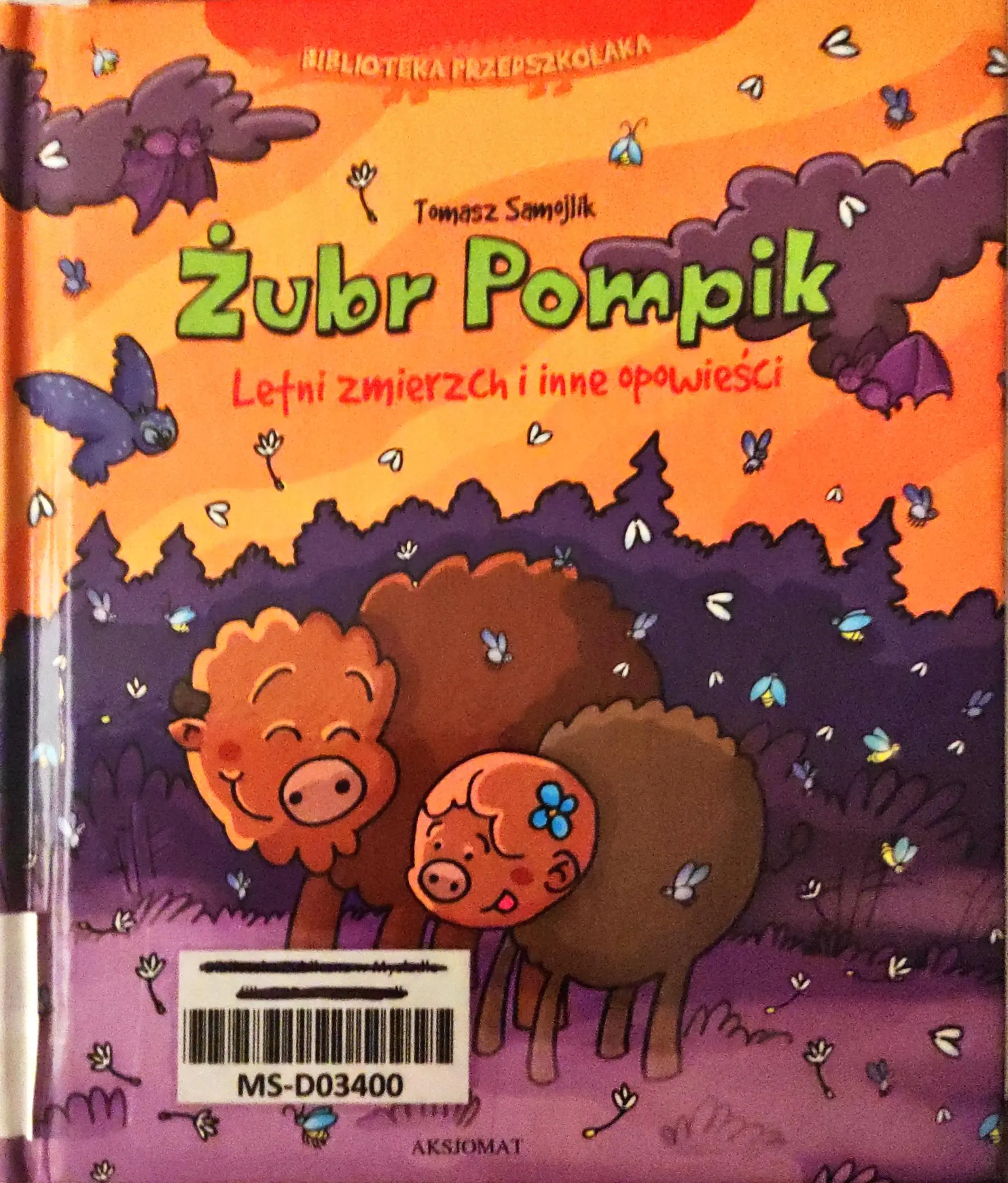 Książka - Żubr Pompik Letni zmierzch i inne opowieści