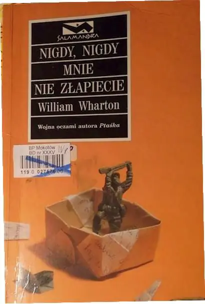 Książka - Nigdy, nigdy mnie nie złapiecie