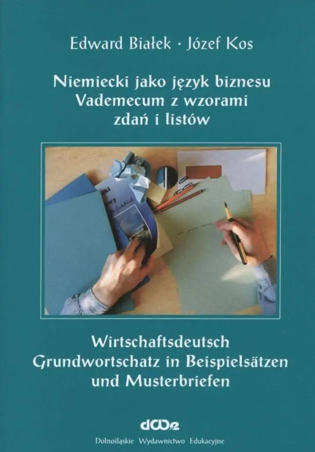 Książka - Niemiecki jako język biznesu. Vademecum z wzorami zdań i listów