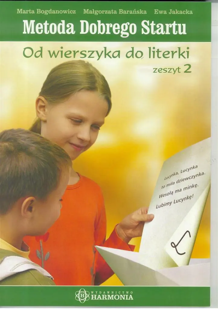 Książka - Metoda dobrego startu. Od wierszyka do literki. Zeszyt 2