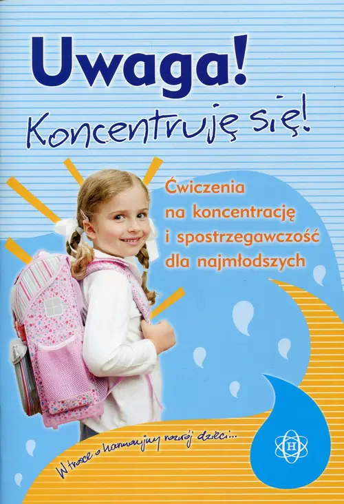 Książka - Uwaga. Koncentruję się. Ćwiczenia na koncentrację i spostrzegawczość dla najmłodszych