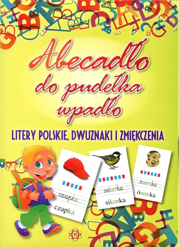 Książka - Abecadło do pudełka wpadło. Litery polskie dwuznaki i zmiękczenia