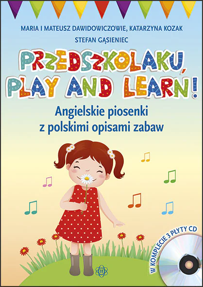 Książka - Przedszkolaku Play and learn