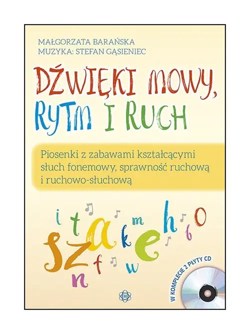 Książka - Dźwięki mowy rytm i ruch
