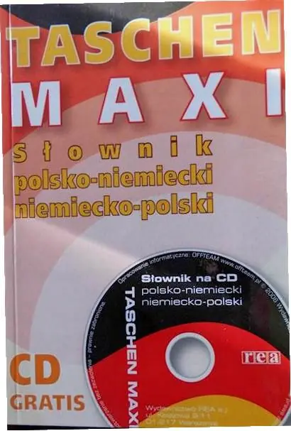 Książka - Taschen maxi. Słownik polsko-niemiecki, niemiecko-polski