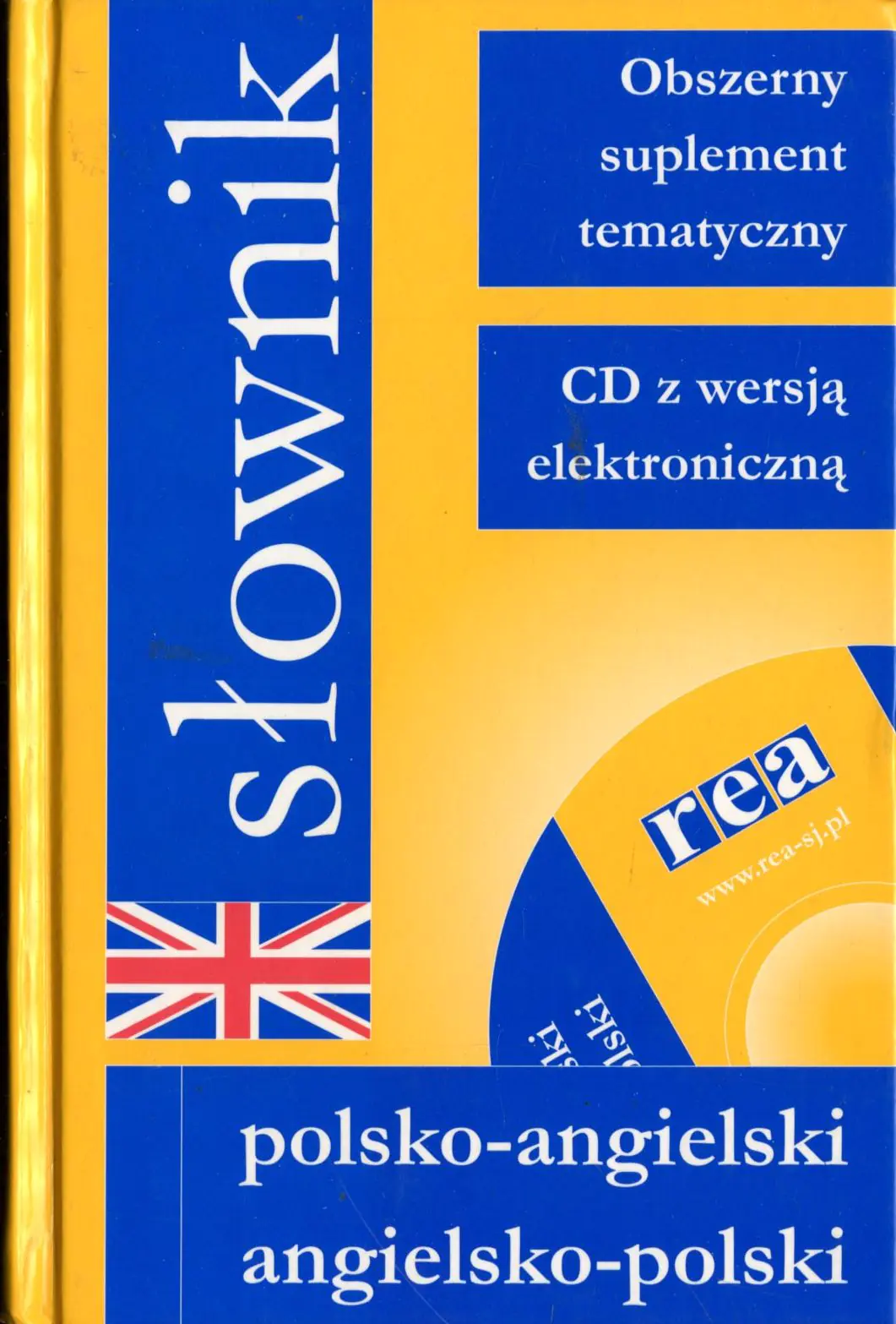 Książka - Słownik polsko angielski angielsko polski   CD