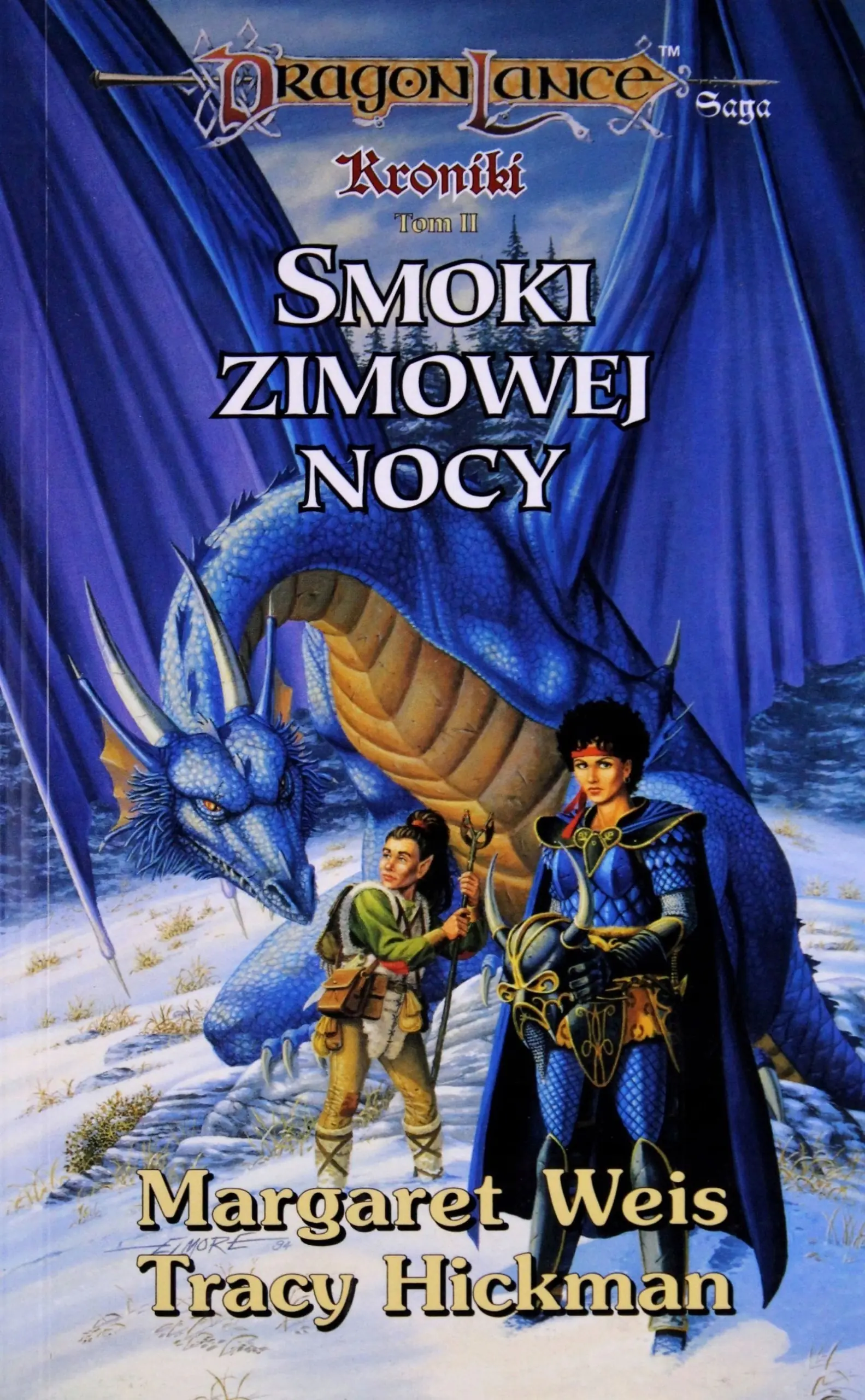 Książka - Smoki zimowej nocy
