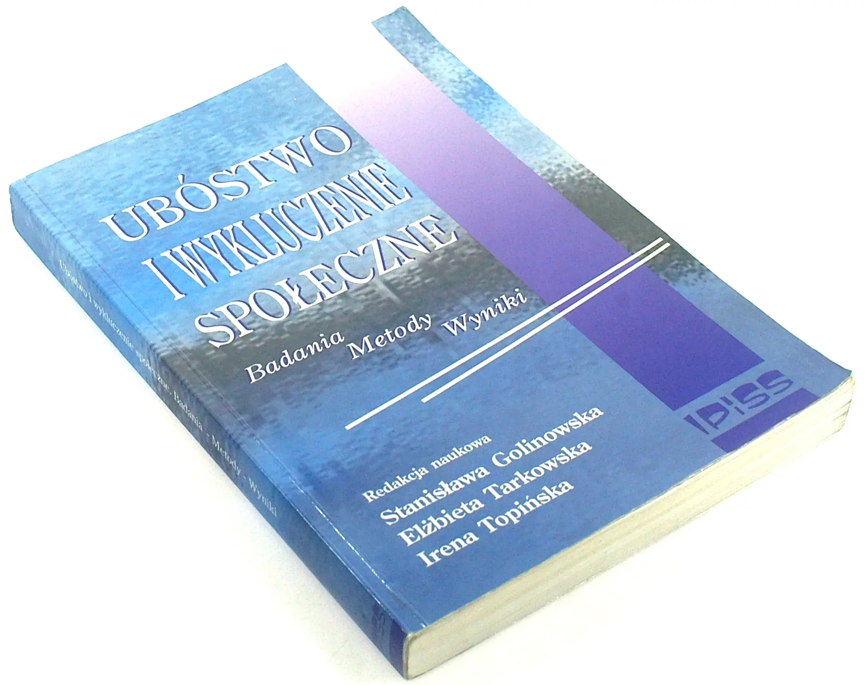 Książka - UBÓSTWO I WYKLUCZENIE SPOŁECZNE PERSPEKTYWA POZNAWCZA