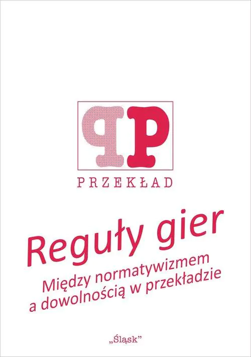 Książka - Reguły gier