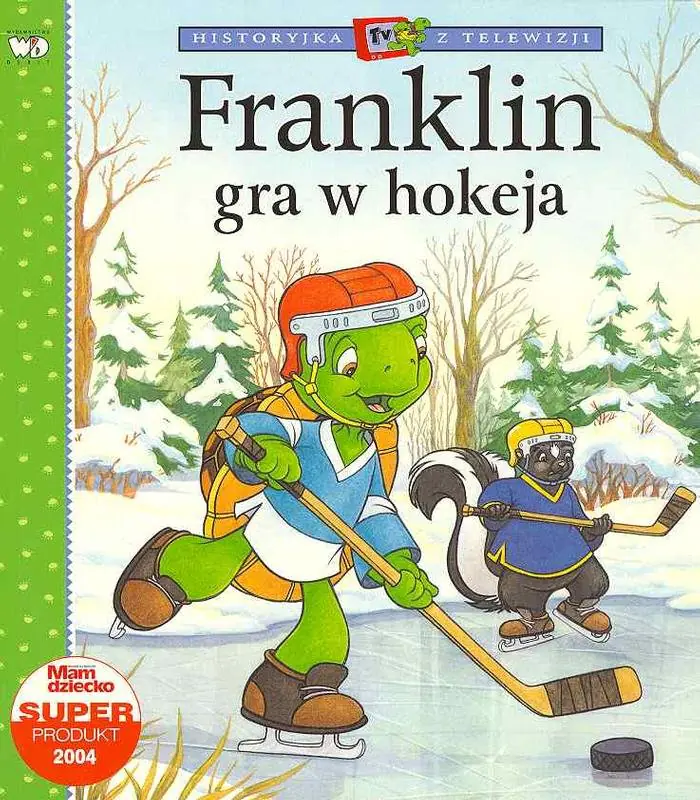 Książka - Franklin gra w hokeja
