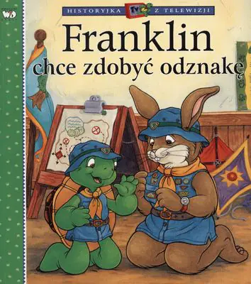 Książka - Franklin chce zdobyć odznakę