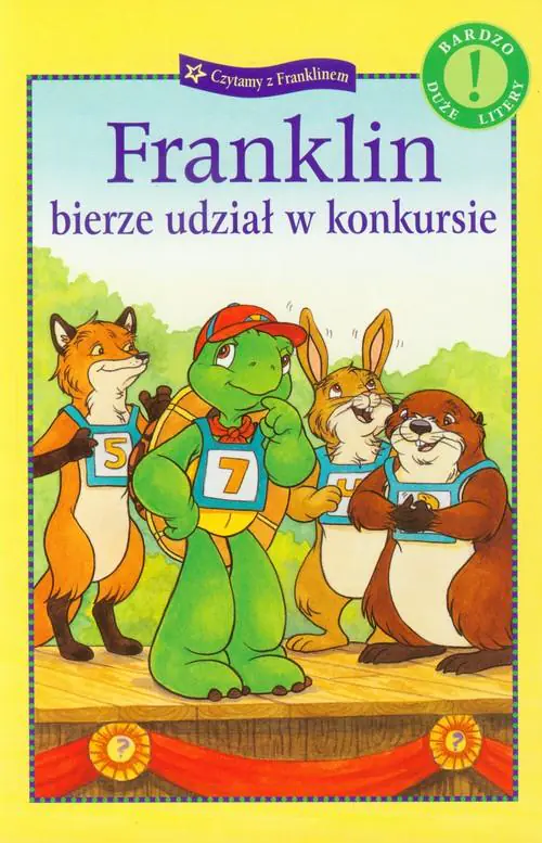 Książka - Franklin bierze udział w konkursie