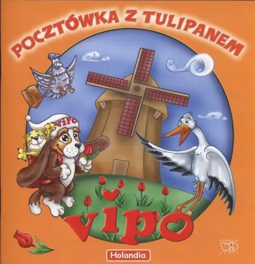 Książka - Holandia. Pocztówka z tulipanem