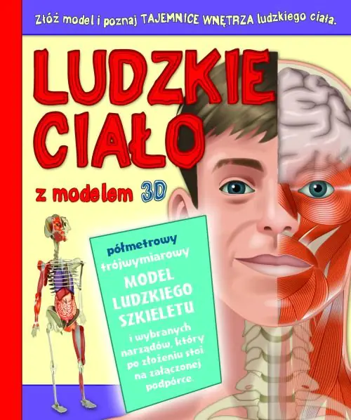 Książka - Ludzkie ciało z modelem 3D