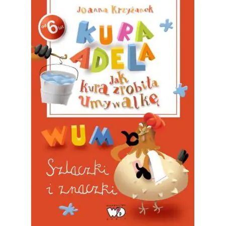 Książka - Kura Adela. Szlaczki i znaczki