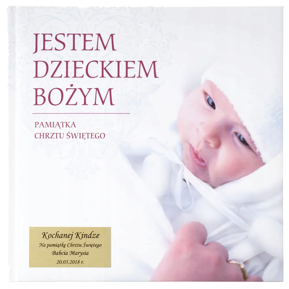 Książka - Jestem dzieckiem Bożym. Pamiątka Chrztu Świętego