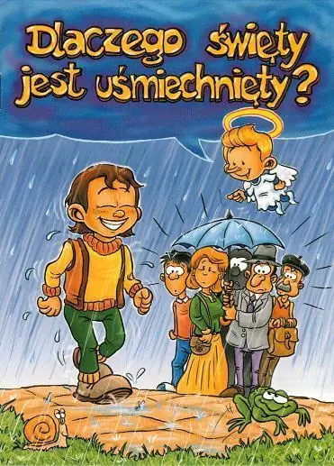 Książka - Dlaczego święty jest uśmiechnięty?