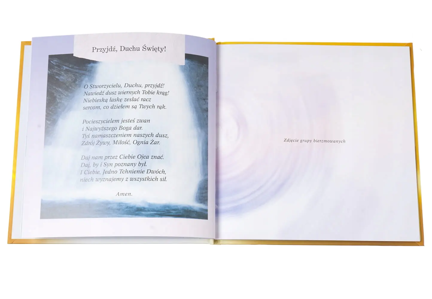 Książka - Niech zstąpi Duch Twój... Pamiątka Sakramentu Bierzmowania