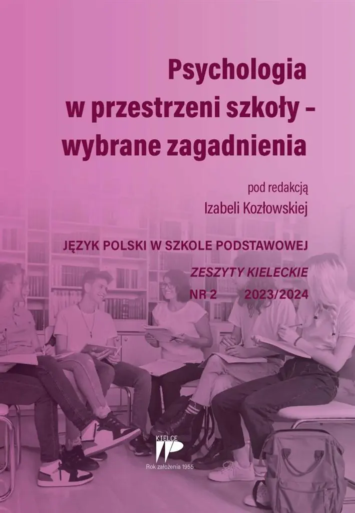 Książka - Psychologia w przestrzeni szkoły JPSP nr 2 2023/24