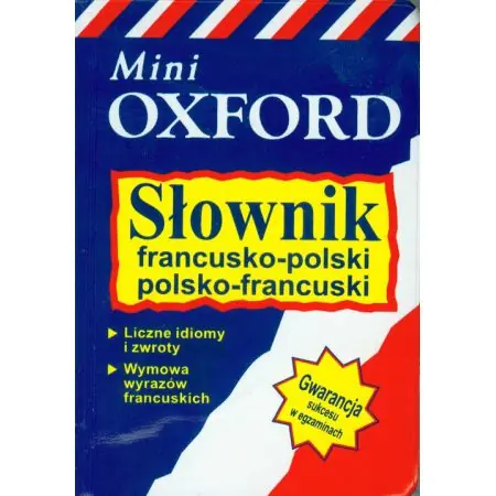 Książka - Słownik Francusko-Polski, Polsko-Francuski