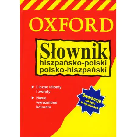 Słownik hiszpańsko-polski polsko-hiszpański