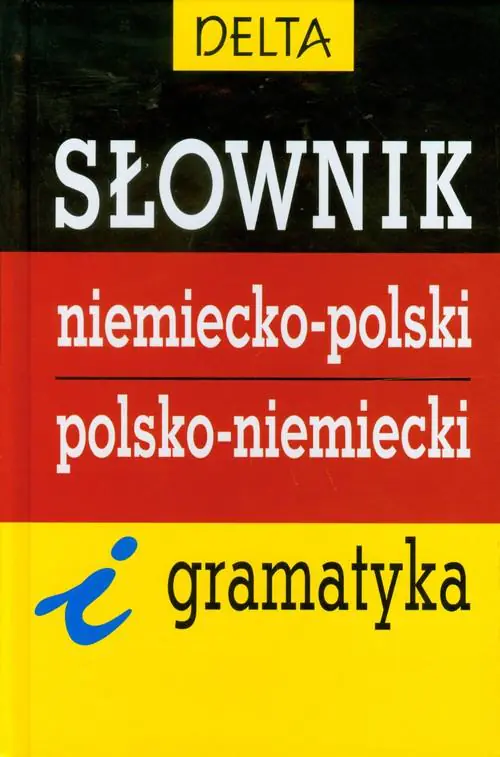 Książka - Słownik niemiecko-polski polsko-niemiecki i gramatyka