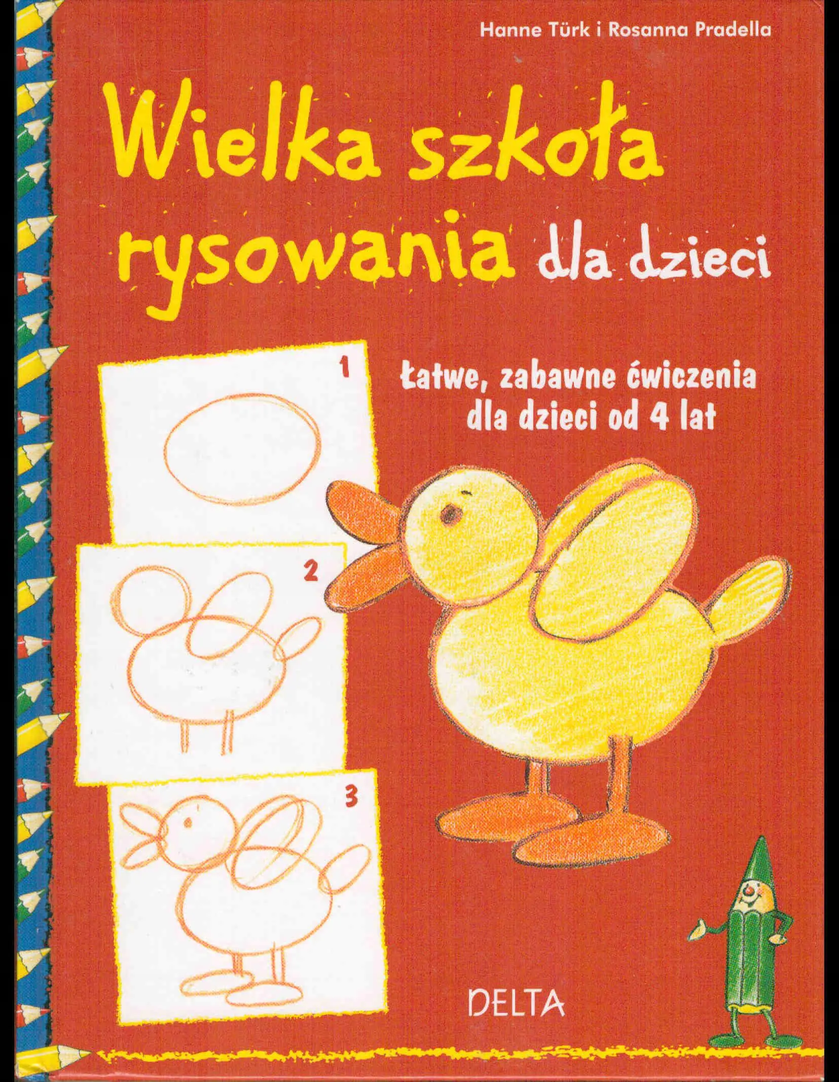 Książka - Wielka szkoła rysowania dla dzieci