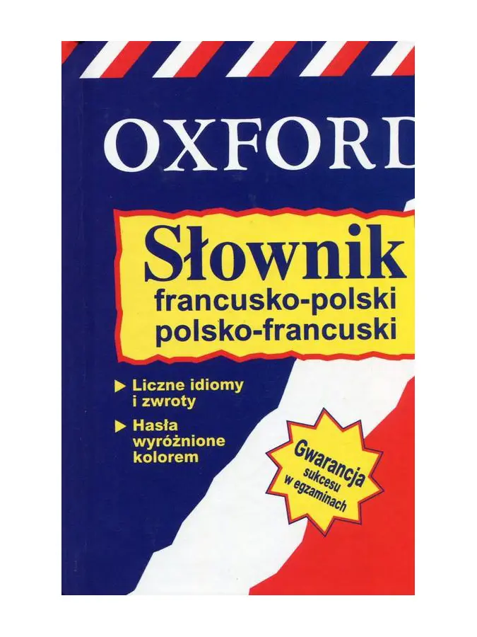Książka - Słownik Fra-Pol-Fra w.2014 Oxford DELTA