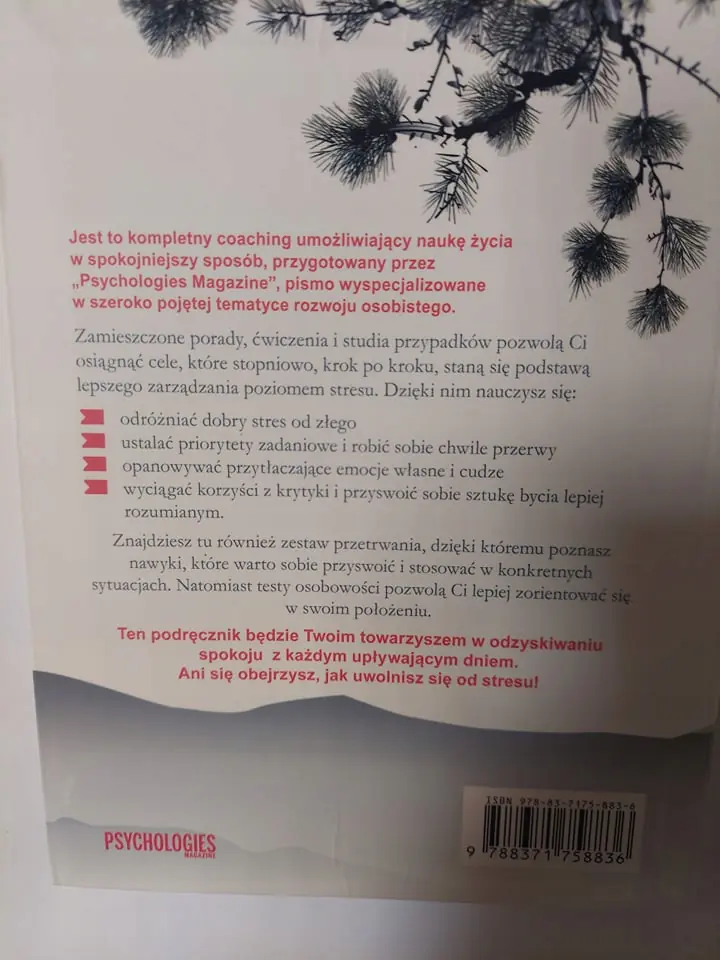 Książka - Jak uwolnić się od stresu