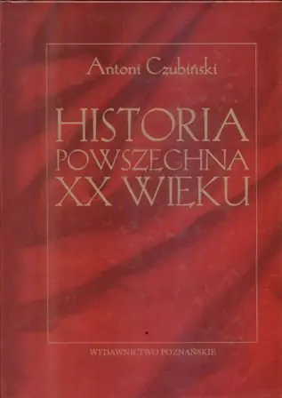 Książka - Historia powszechna XX wieku