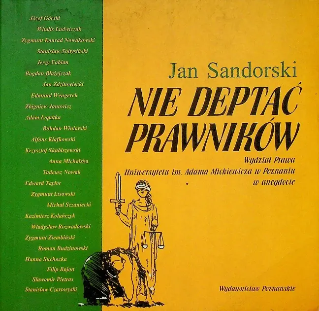 Książka - Nie deptać prawników