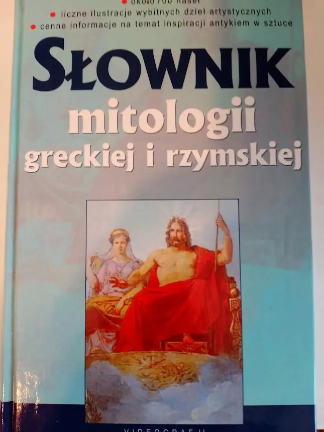 Książka - Slownik mitologii greckiej i rzymskiej