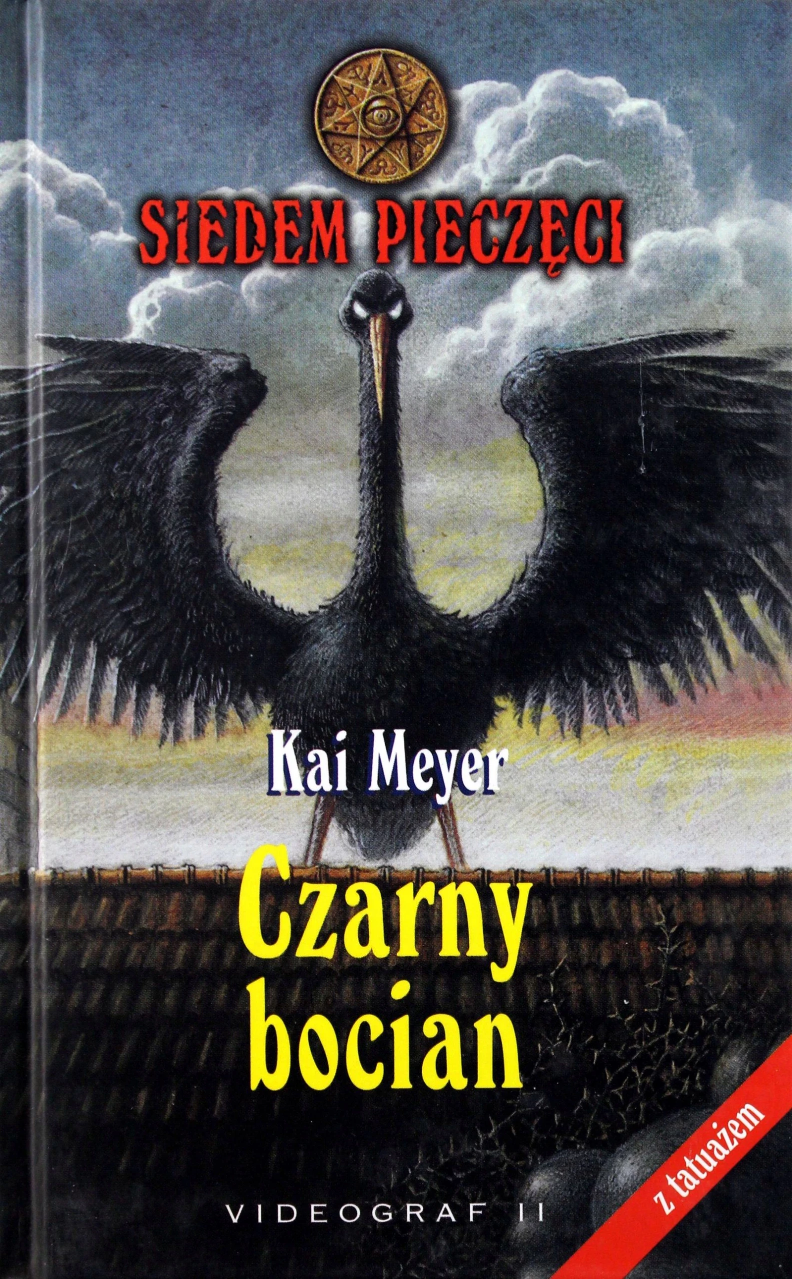 Książka - Czarny bocian Siedem pieczęci