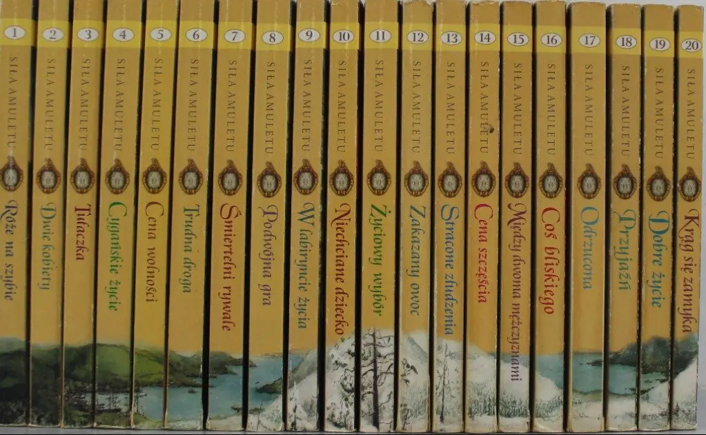 Książka - Saga norweska Siła amuletu Tom 1 do 20