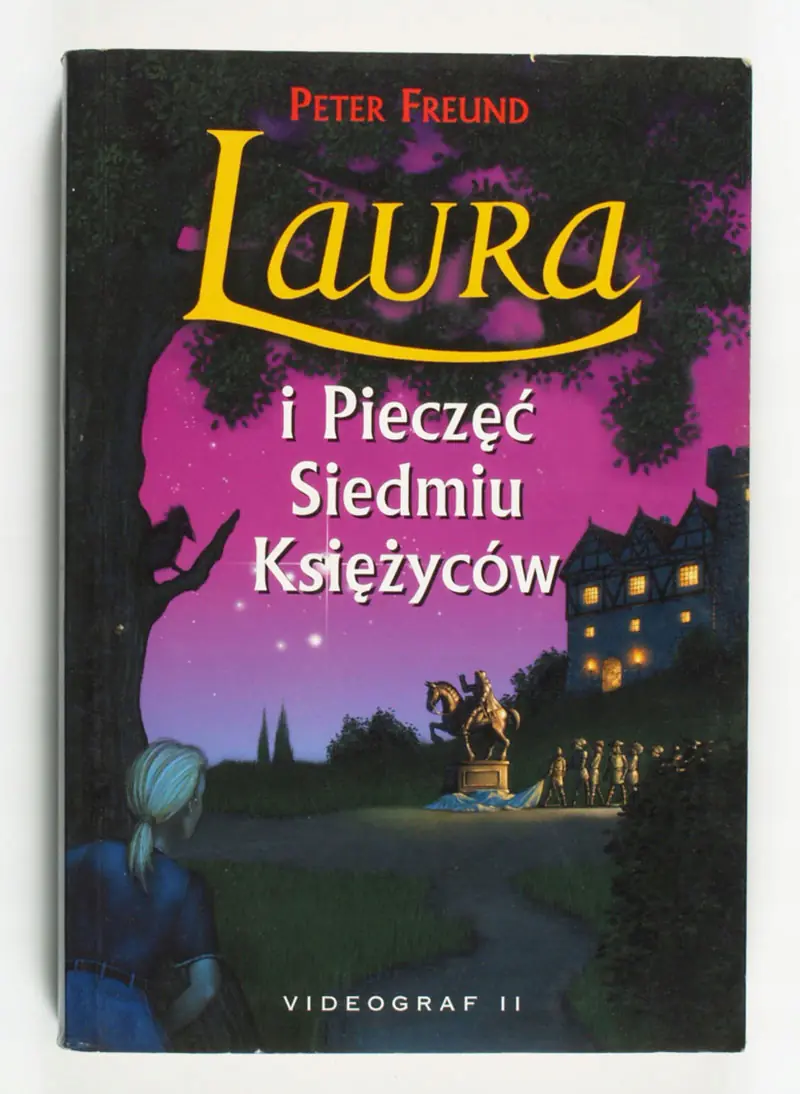 Książka - Laura i Pieczęć Siedmiu Księżyców