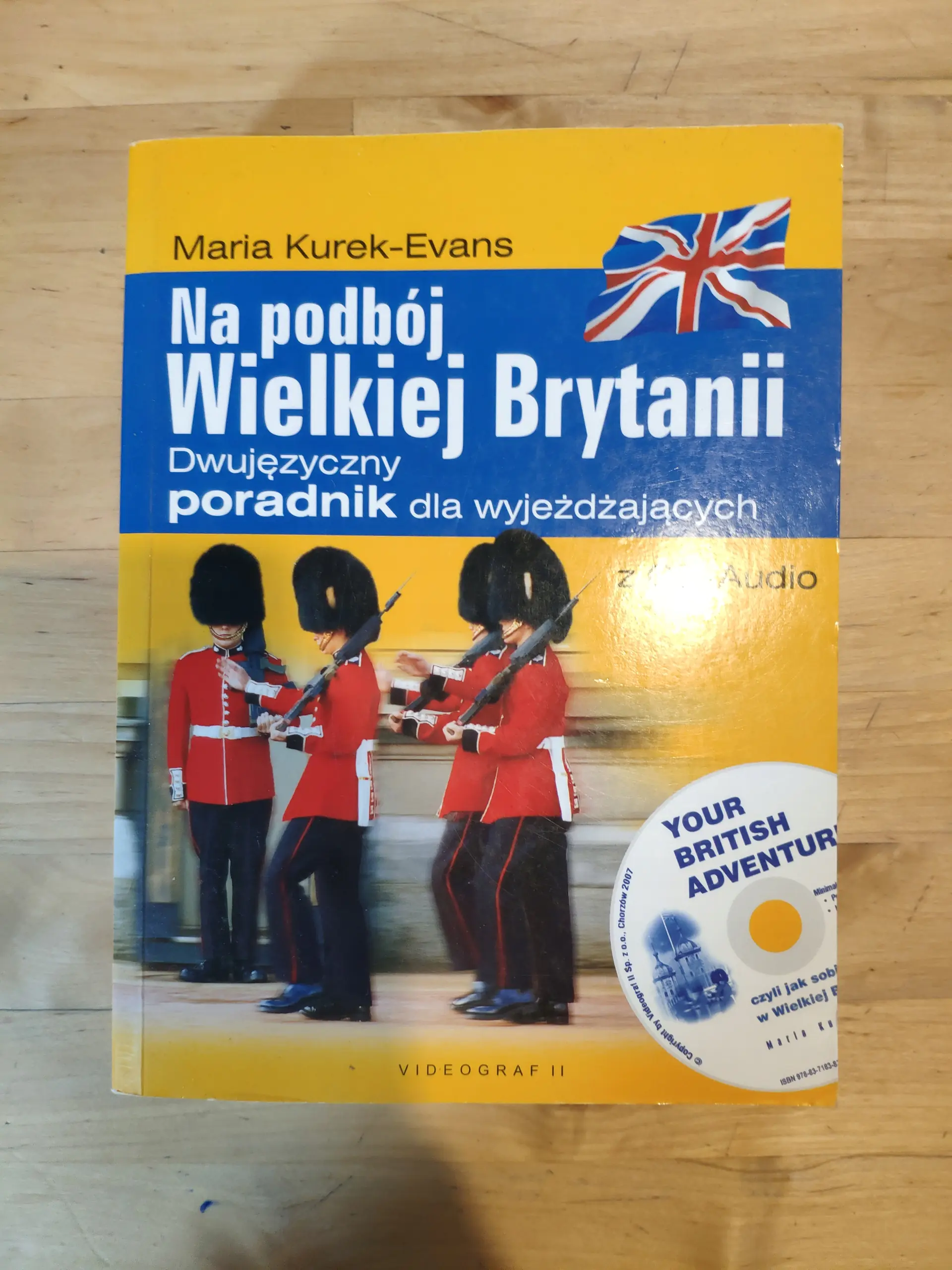 Książka - Na podbój Wielkiej Brytanii z płytą CD