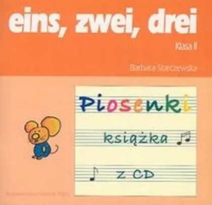 Książka - Eeins zwei drei 2. Piosenki. Książka z płytą CD