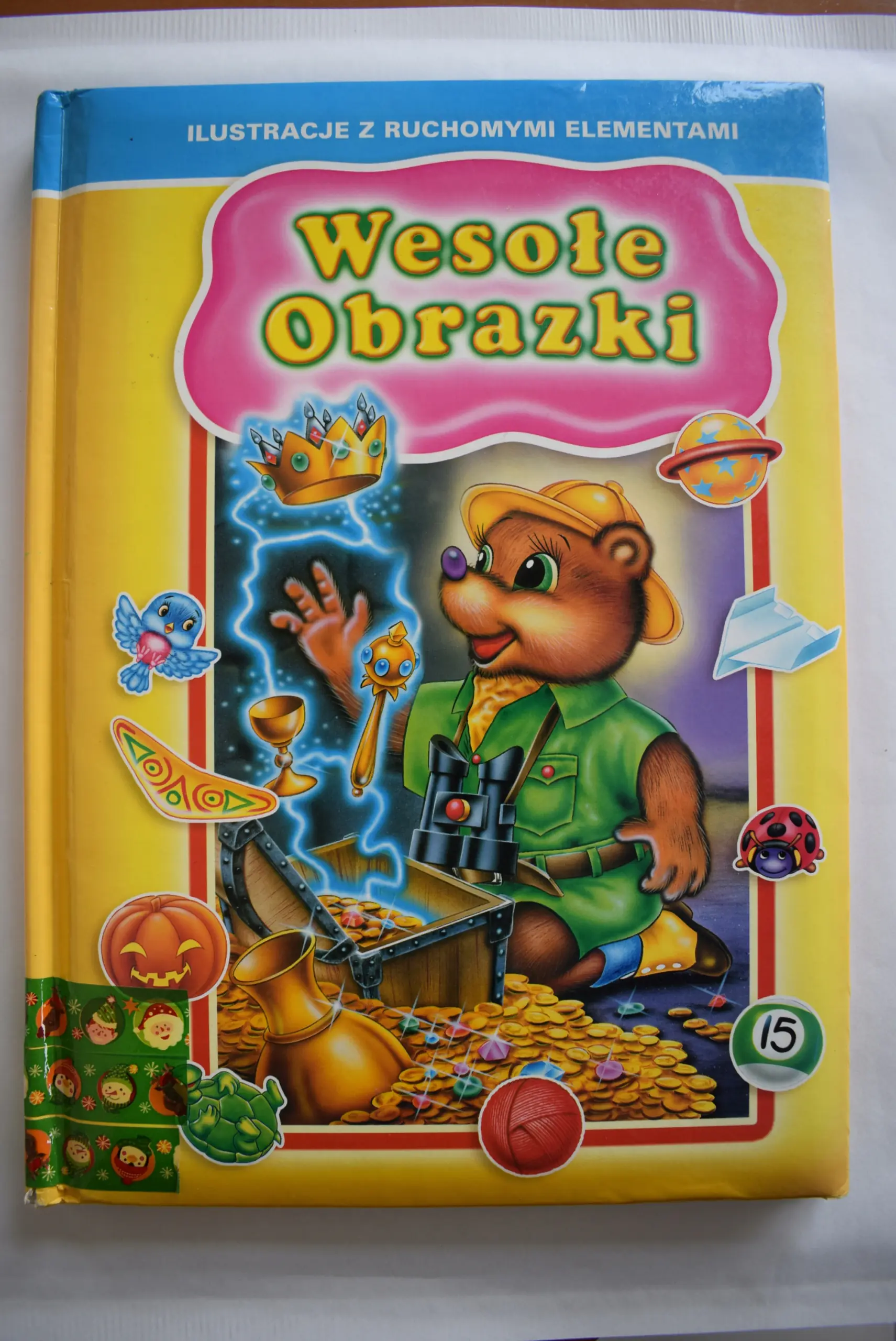 Książka - Książeczka wesołe obrazki - Misiu z kompasem 