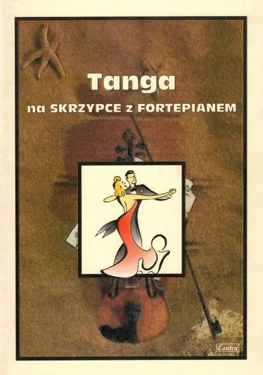 Książka - Tanga na skrzypce z fortepianem
