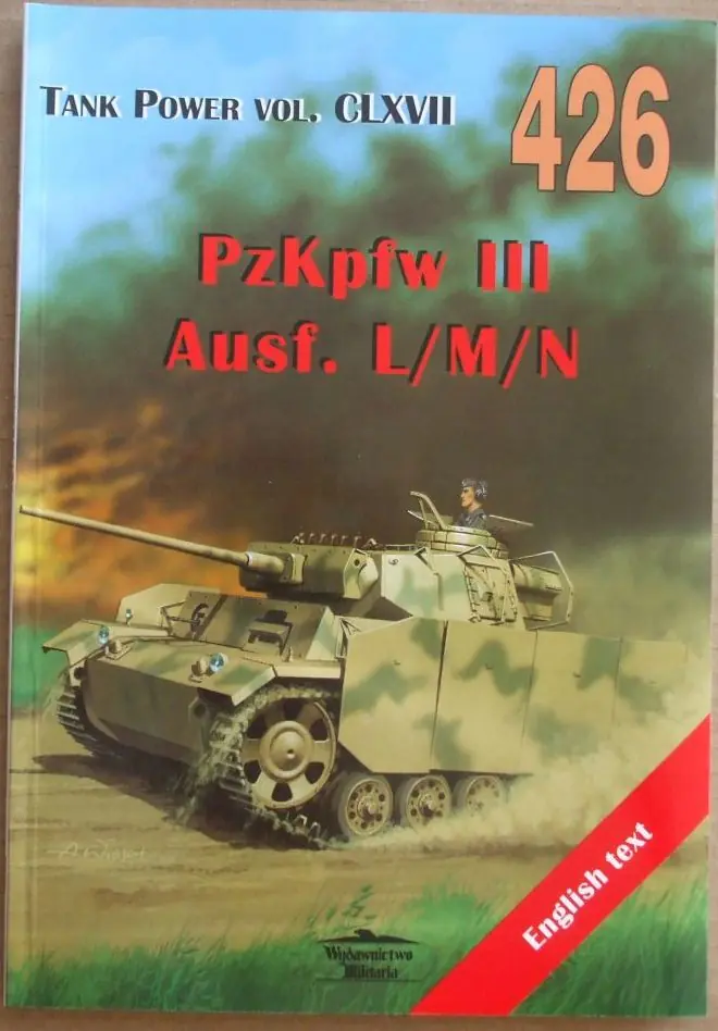 Książka - PzKpfw III Ausf. L/M/N. Tank Power vol. CLXVII 426