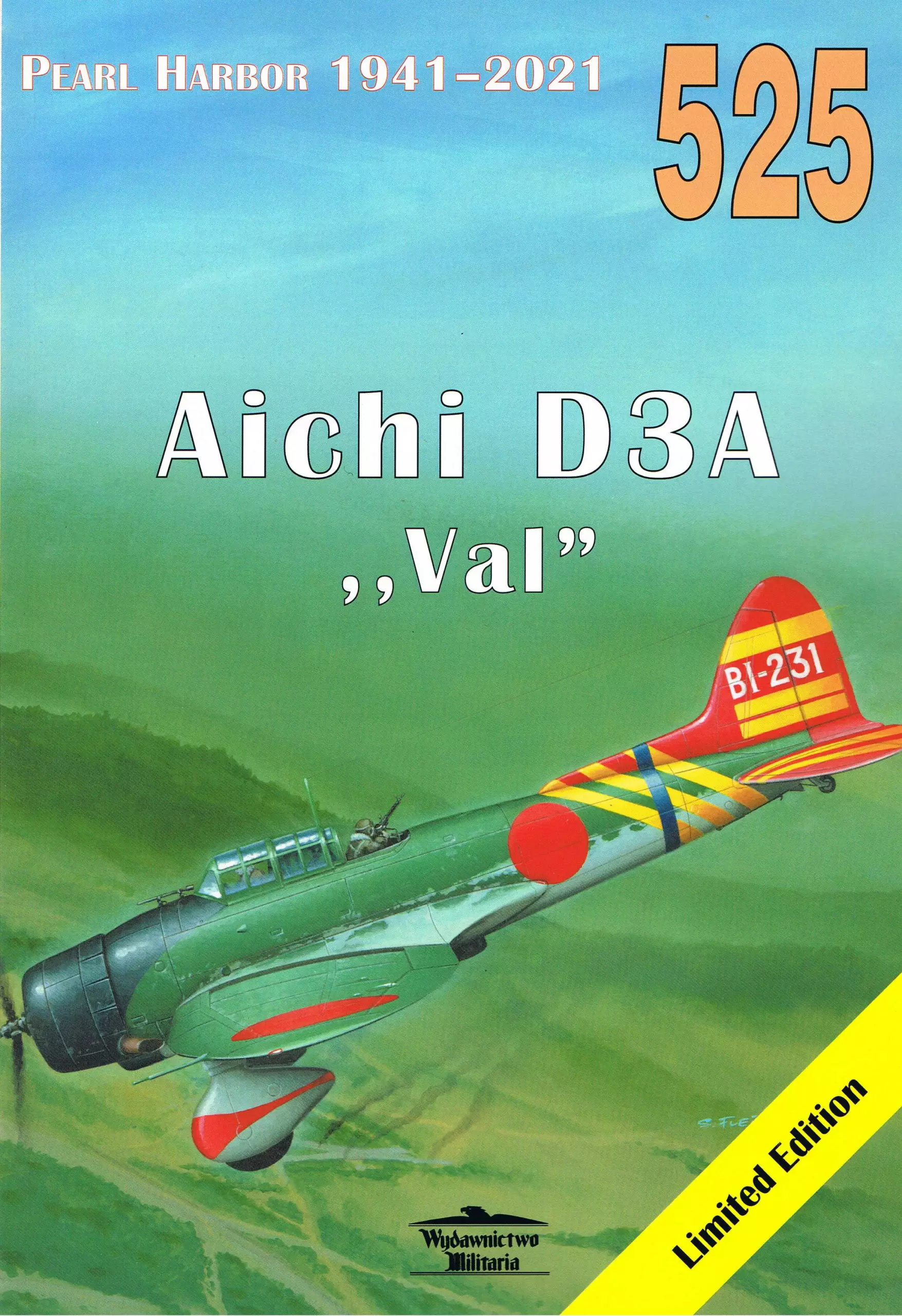 Książka - Aichi D3A `Val`. Pearl Harbor 1941-2021 Nr 525