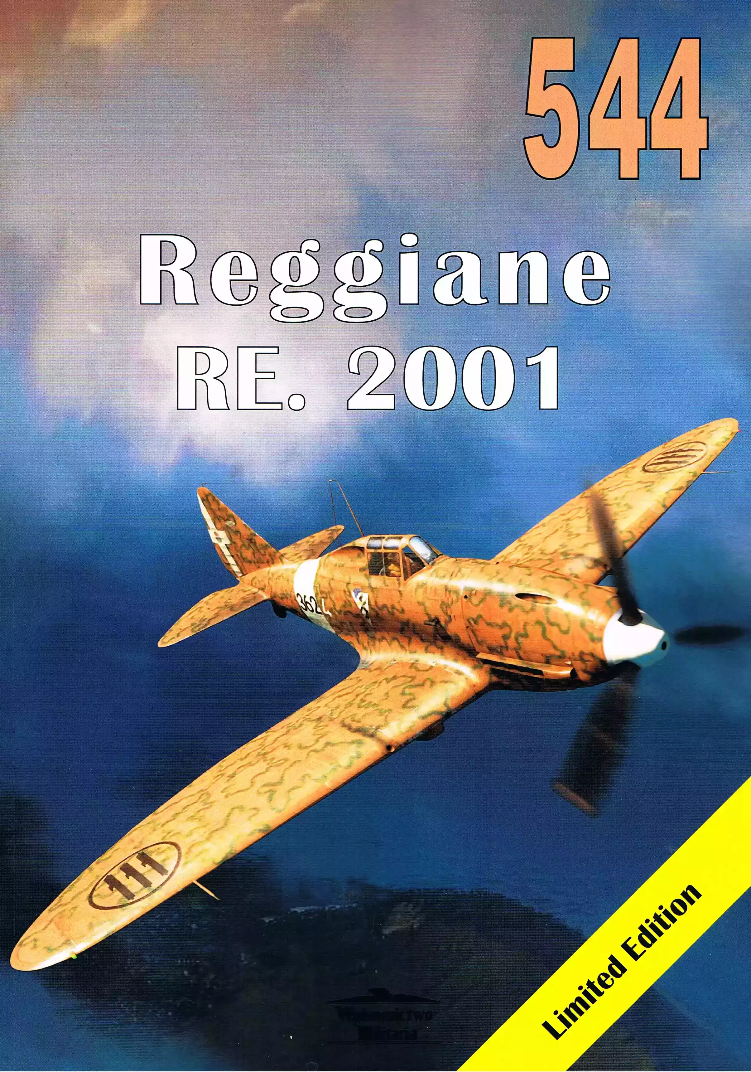 Książka - Caproni-Reggiane RE. 2001  Falco  II nr 544