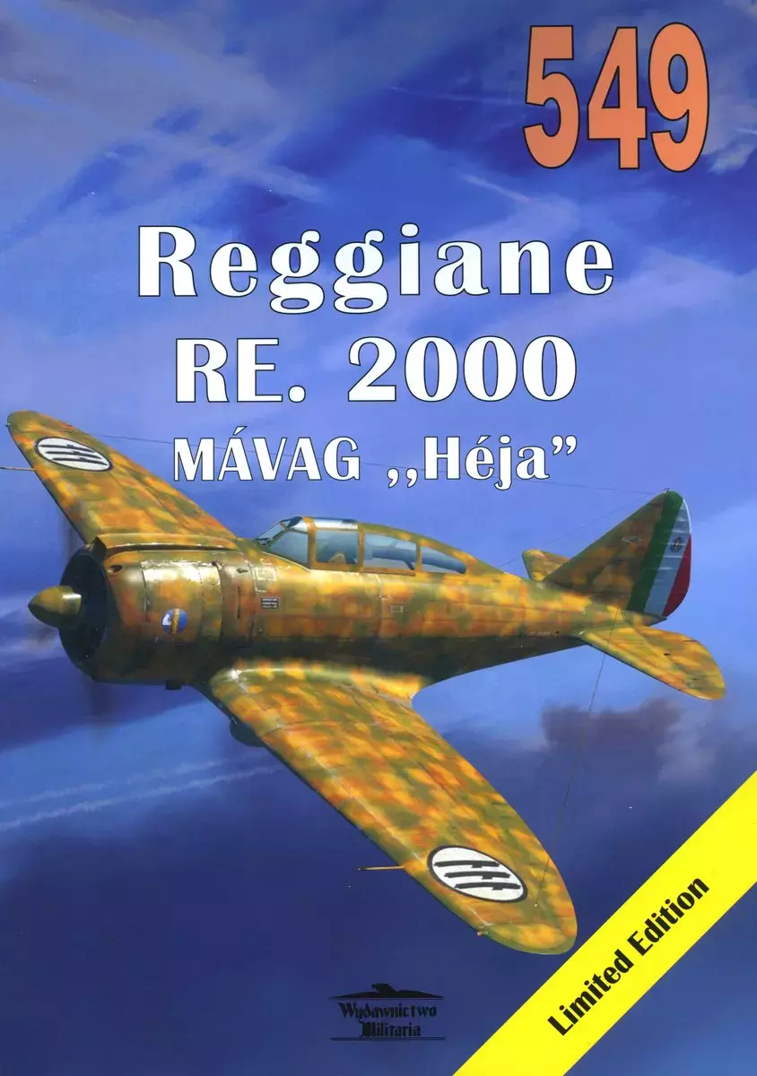 Książka - Reggiane RE. 2000 T.549