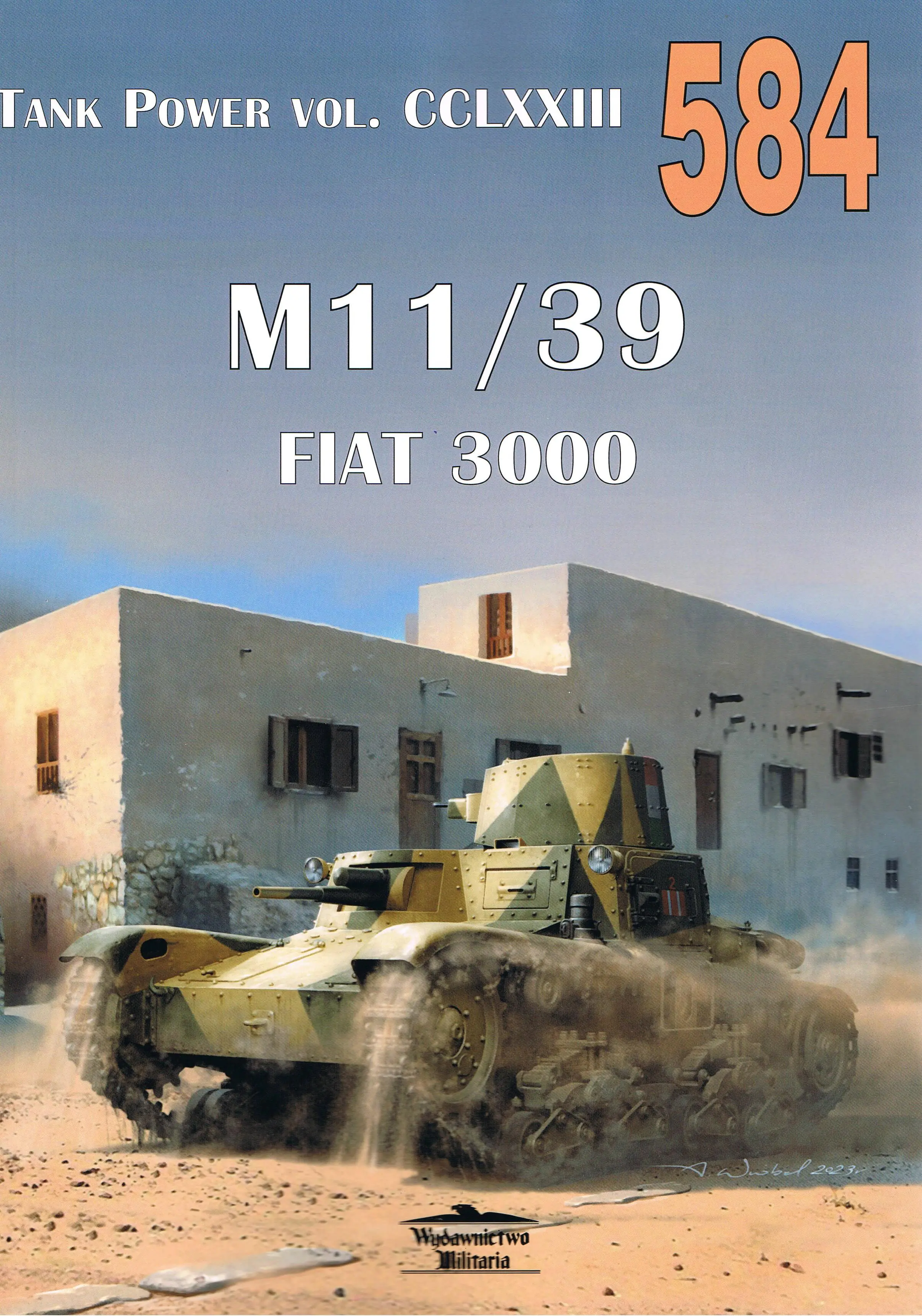 Książka - M11/39 Fiat 3000. Tank power vol. CCLXXIII nr 584