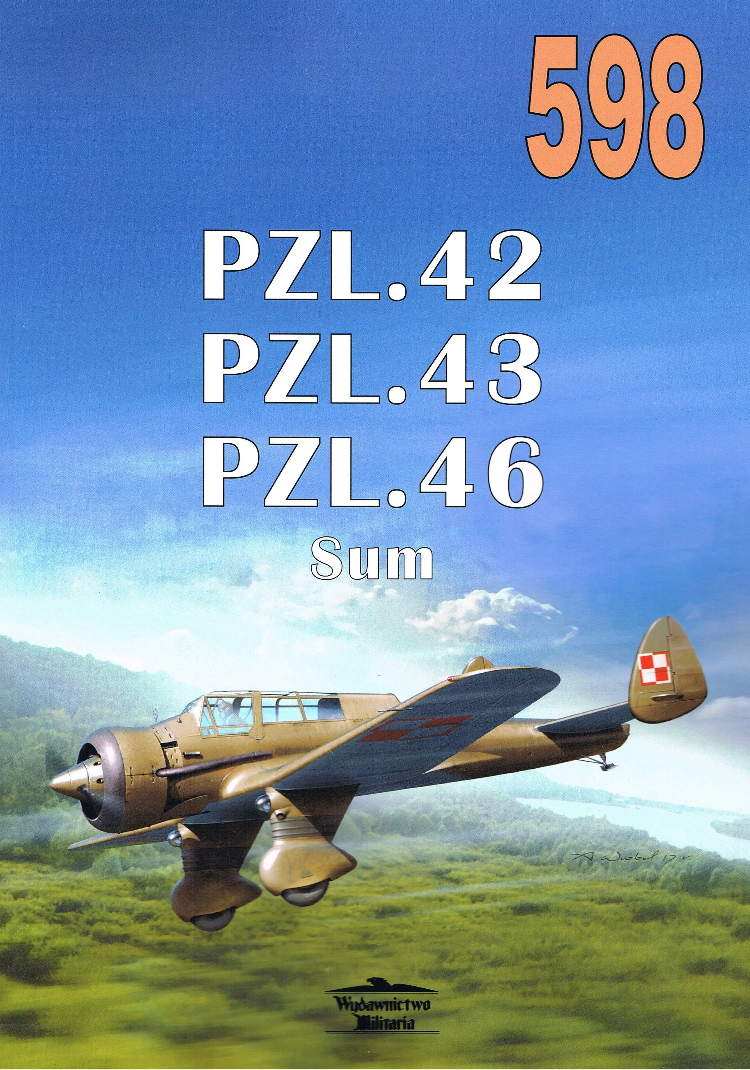 Książka - PZL.42 / PZL.43 / PZL.46 Sum. Tom 598