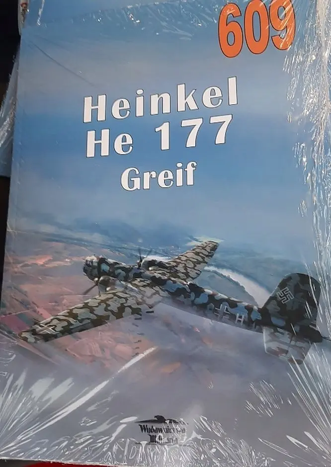 Książka - Heinkel He 177 Greif. Tom 609